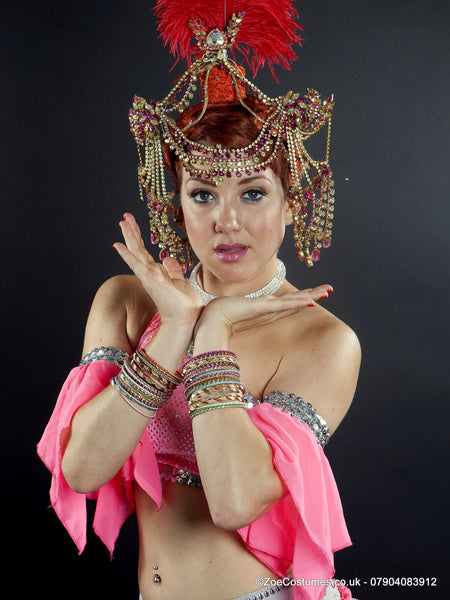 Showgirl Headdress for Hire | Zoe London Headgear Costumes for Rent