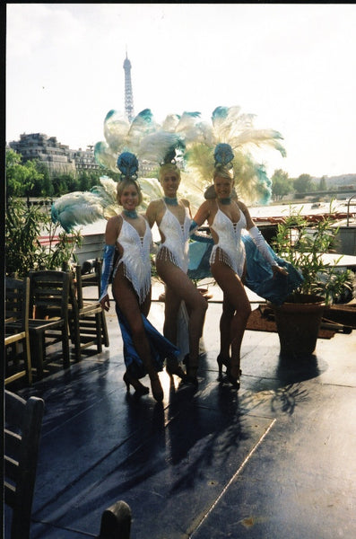 White Showgirl costume for hire | Zoe London Dance Costumes for Hire