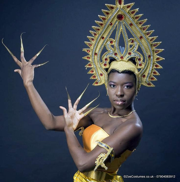 Thai Dress and headdress for hire | Zoe London Dance Costumes for Hire