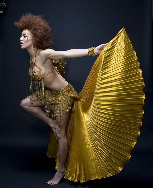 Gold Samba Costume For Hire / Zoe London Costumes