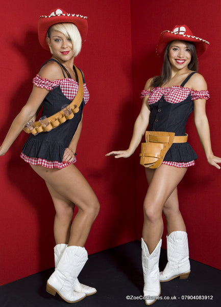 Tequila belt holster for hire | Zoe London Dance Costume Hire