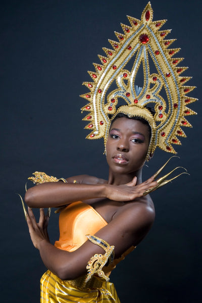 Thai Headdress and headwear for Hire | Zoe London Dance Headgear Costumes for Hire