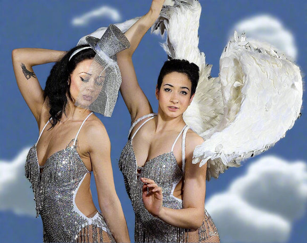 Gold Angel Wings Dance Costume for Rent | Zoe London Costumes Hire