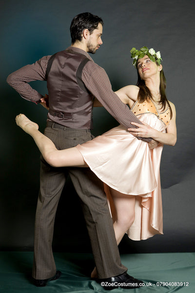 white Lyrical dress for Hire | Zoe London Dance Costumes for rent