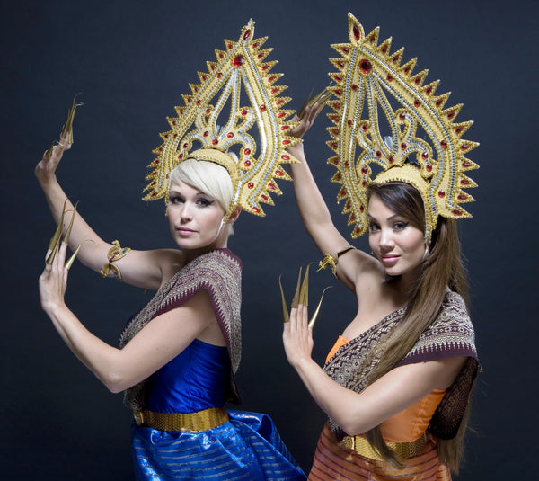 Thai Headdress and headwear for Hire | Zoe London Dance Headgear Costumes for Hire