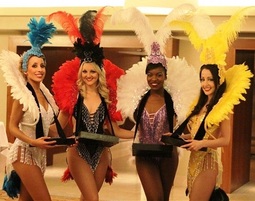 Yellow Showgirl Dancer Costume for Hire | Zoe London Dance Costumes for Hire