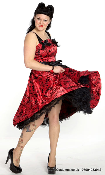 Red 50s fancy dress ideas For Hire | Zoe London Dance Costumes Rent UK