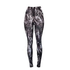 Animal Print Leggings For Sale Black and White | Matching Animal Print Leggings and Bra