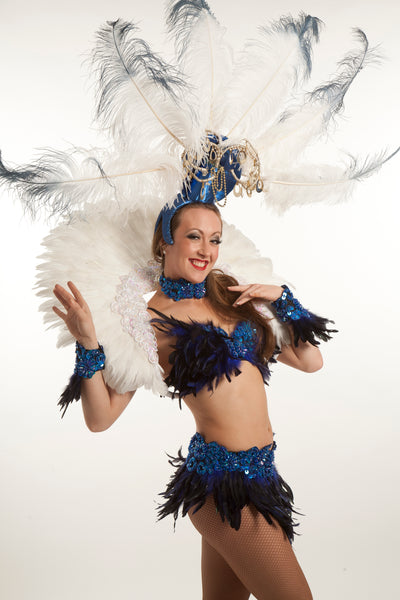 Black Carnival Dance Costumes for Hire | Zoe London Costume Hire Samba Dancers Notting Hill Top Seller