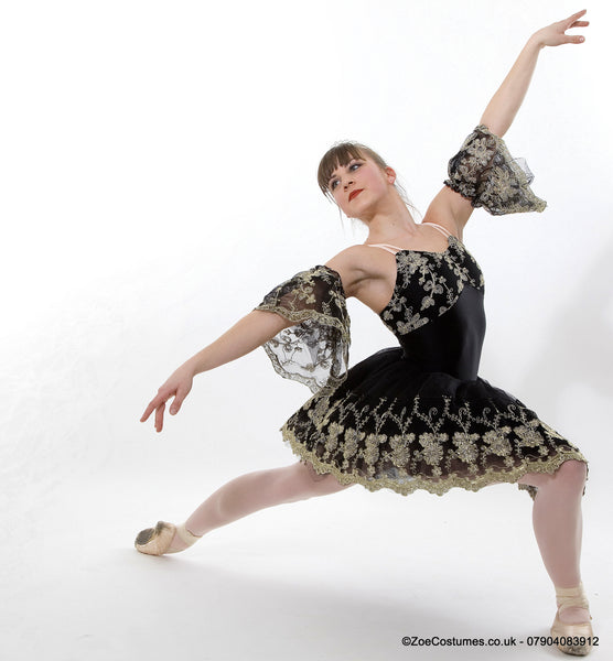 Black Ballet Tutu Costume for Hire | Zoe London Dance Costumes Hire