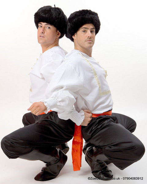 Cossack dance costumes for hire / Zoe London Dance Costume rent