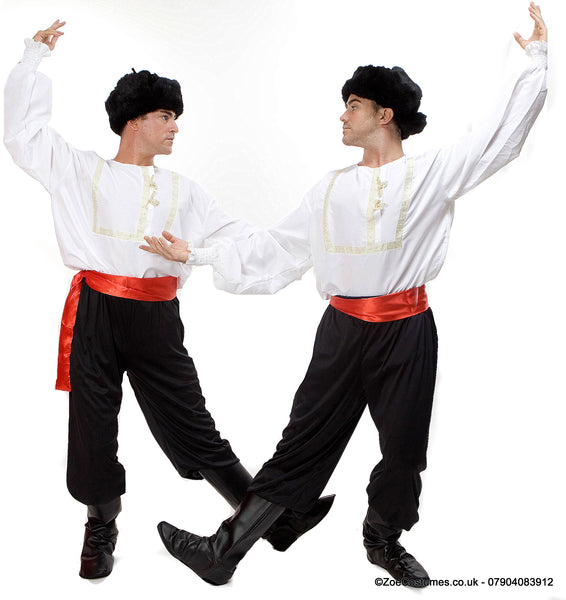 Russian cossack dance costume for  hire / Zoe London Dance Costume hire
