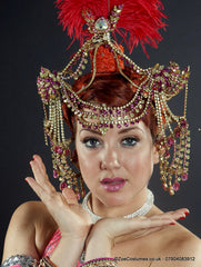 Indian Jewelled Headdress and headwear for Hire | Zoe London Dance Headgear Costumes for Hire