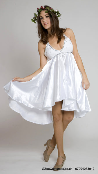 white Lyrical dress for Hire | Zoe London Dance Costumes for rent