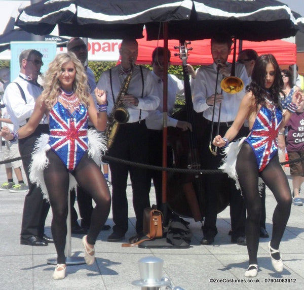 Tribal Motor Show Showgirl Costume hire | Zoe London Dancer Outfits for Rent UK