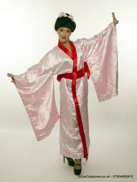 Pink Japanese Kimono for Hire | Zoe London Dance Costumes for Hire