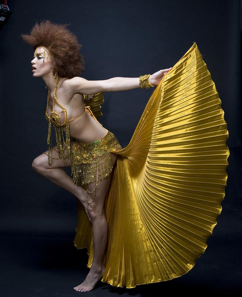 Gold Samba Costume For Hire / Zoe London Costumes 