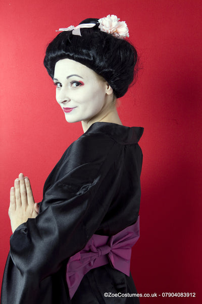 Black Japanese dress for Hire | Zoe London Costumes Rent
