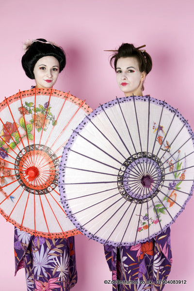 Kimono Showgirl dance costumes pink for Hire | Zoe London Dance Costumes