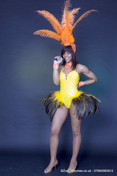 Yellow Carnival Costumes for Hire: Get the perfect outfit for your next carnival party or event!