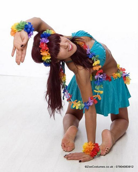 Hawaiian Fancy Dress for women Hire | Zoe London Dance Costumes for Rent