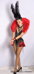 Feathers Burlesque Outfits for Rent | Showgirl Costumes for Hire Zoe London Costumes