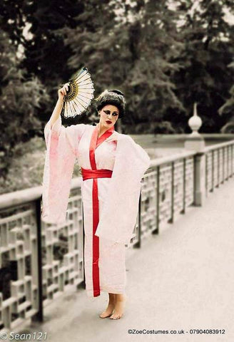 Pink Geisha Kimono for Hire | Zoe London Dance Costumes for Hire