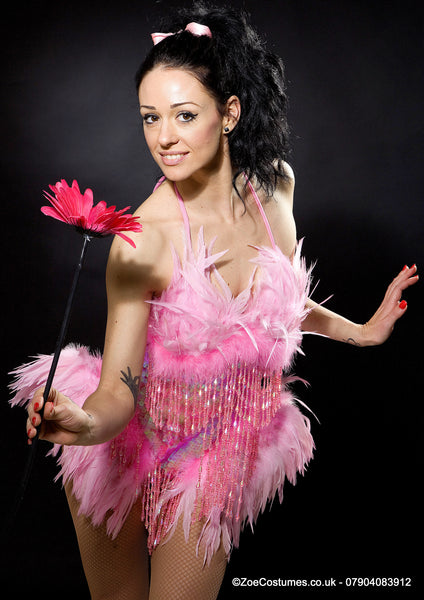Pink Flamingo Dancer Costume for Hire