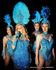 Turquoise Dance Dress for Hire | Zoe London Dance Costume Hire