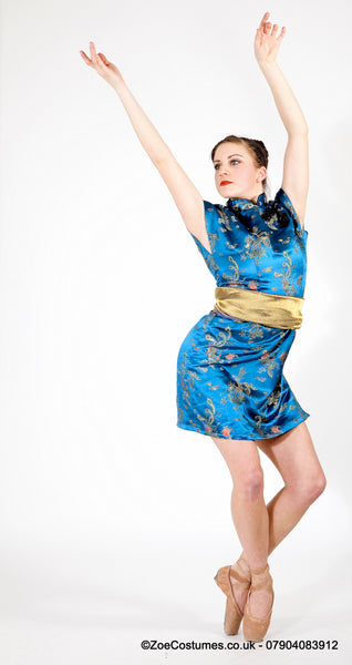 Chinese silk outfits for Hire | Zoe London Dance Costumes for Rent